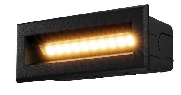 Gyors kiszállítás Maytoni Bosca fekete kültéri LED talajba építhető lámpa (MAY-O045SL-L5B3K) LED 1 izzós IP65