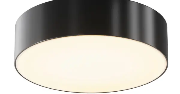 Maytoni Zon IP fekete-fehér LED kültéri mennyezeti lámpa (MAY-O431CL-L30B3K) LED 1 izzós IP65 Kedvezményes ár