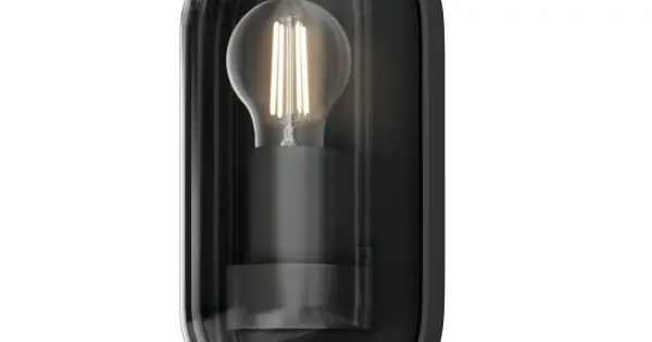 Csak ma Maytoni Candle szürke-átlátszó kültéri fali lámpa (MAY-O449WL-01GF) E27 1 izzós IP65
