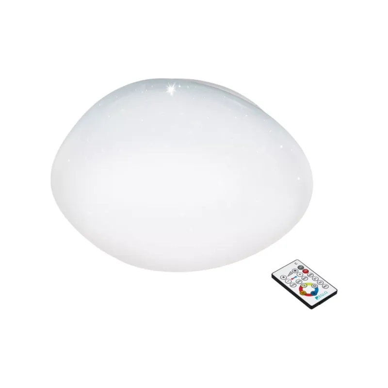 Végkiárusítás SILERAS - Távirányítóval szabályozható LED mennyezeti lámpa, 60cm; 4600 Lm - Eglo-97578