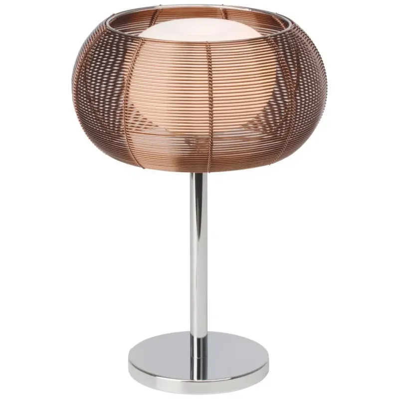 RELAX - Asztali lámpa, G9 1x33W, bronz/króm - Brilliant-61149/53 Biztonságos fizetés