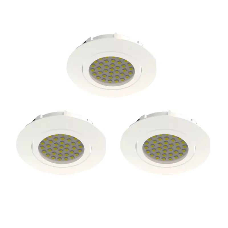 Vásárlói kedvenc PINEDA LED szabályzós süllyesztett lámpa 3 db-os szett - Eglo-95857