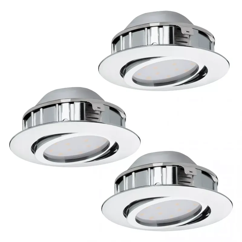 PINEDA LED szabályzós süllyesztett lámpa 3 db-os szett - Eglo-95858 Legkelendőbb