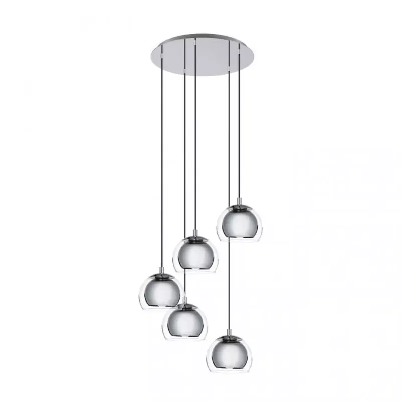 ROCAMAR 1 - 5 izzós függeszték lámpa, 5xE27 - Eglo-98596 Gyors szállítás