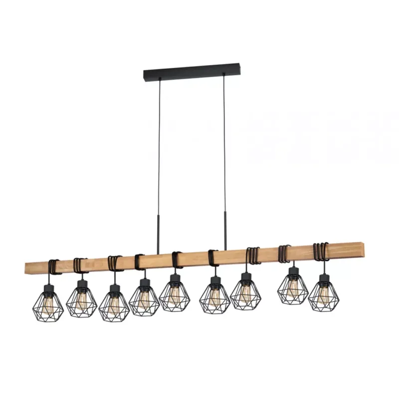 TOWNSHEND 5 - függeszték lámpa, E27 6x60W - Eglo-43134 Ne maradj le
