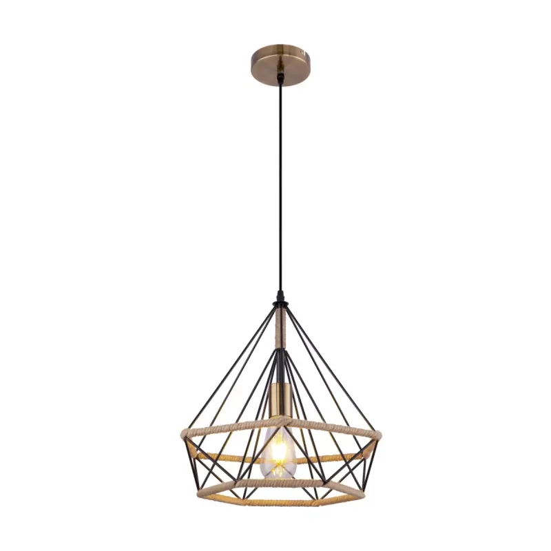 ULLEU - Vintage stílusú 1 izzós függeszték lámpa, E27, átm.38cm - Globo-69029 Expressz szállítás