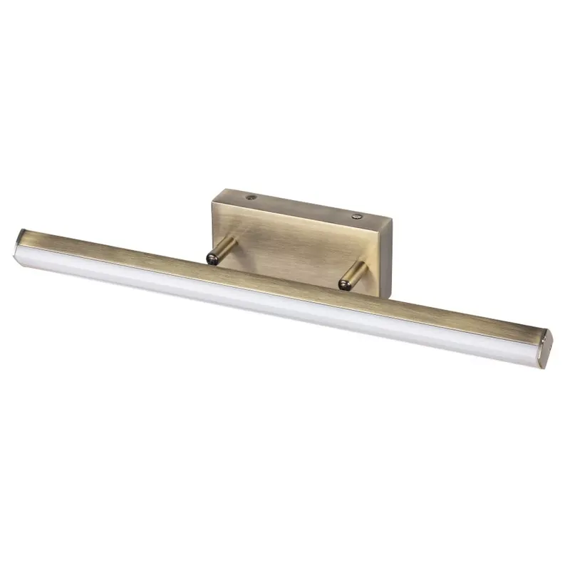 Árengedmény Silas - Fürdőszobai LED tükörmegvilágító 18W, IP44, bronz, 1700lm; sz 63cm - Raba-5729