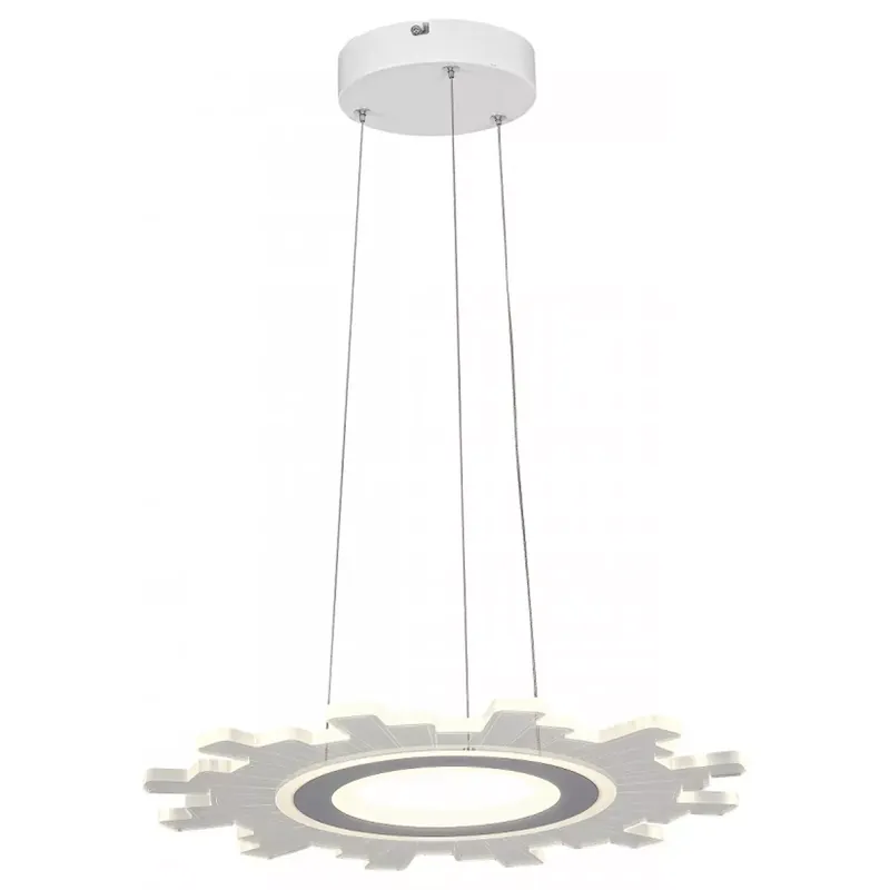 Azonnal elérhető Felicity,függ. LED 30W, fehér/átlátszó - Raba-6210
