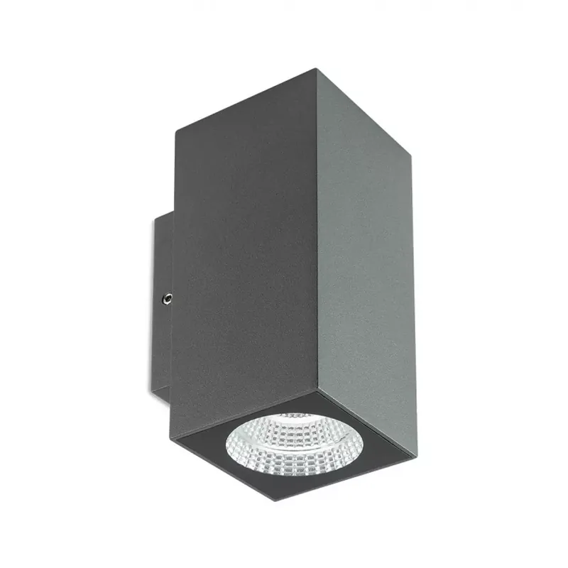 QUAD - Kültéri LED fali lámpa, IP65, le/fel világít, 660lm - Redo-90088 Outlet