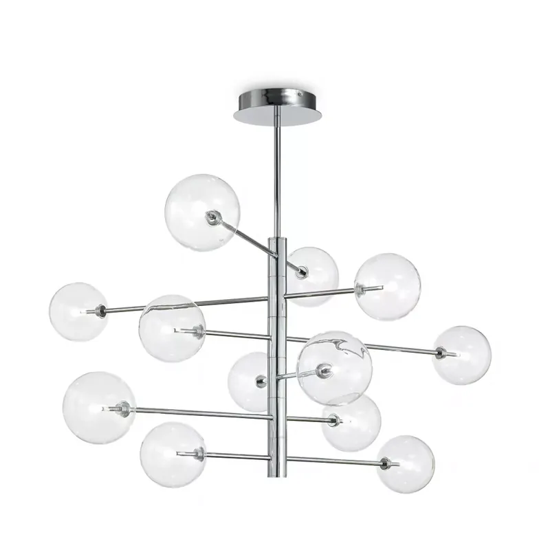 EQUINOXE SP12 CROMO - 12 izzós függeszték lámpa; G4 LED - IDL-200118 Rendeld meg most