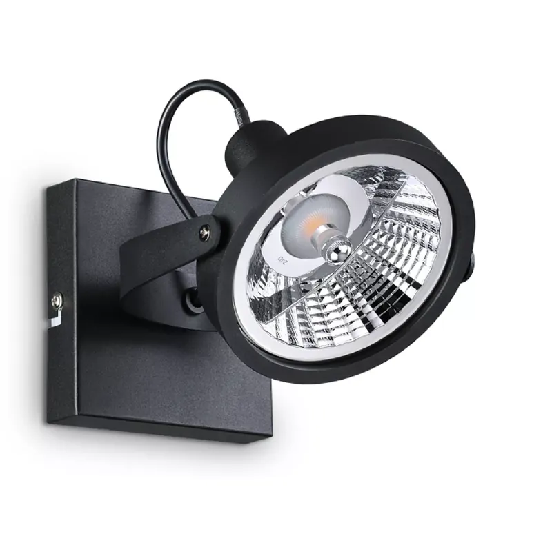 GLIM PL1 NERO - Fali spot lámpa, 950lm - IDL-200231 Outlet