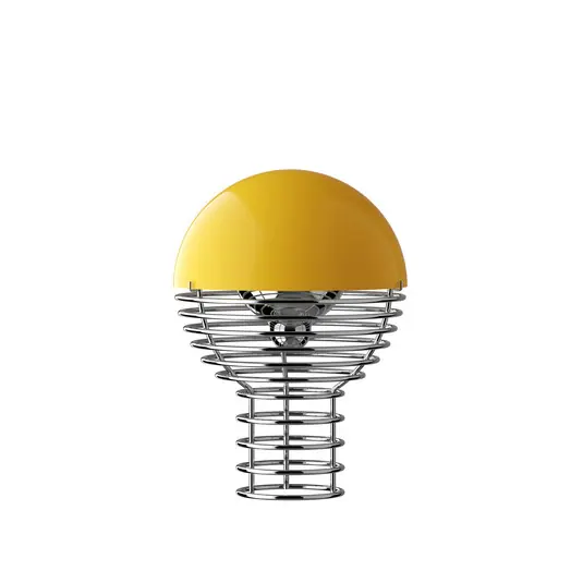 Verpan LED tölthető asztali világítás WIRE, sárga, magasság 25 cm, IP44 Ne maradj le