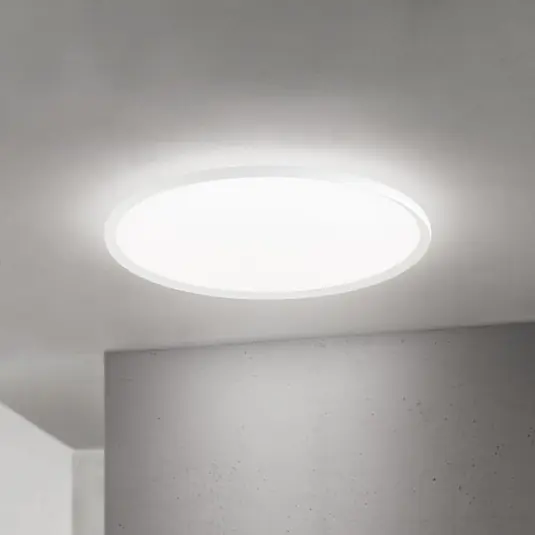 Biztonságos vásárlás LED mennyezeti lámpa Kant, Ø 80 cm, fehér, CCT, fém/műanyag