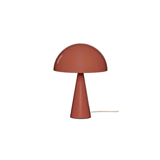 Vedd meg most HÜBSCH Mush Mini asztali világítás, piros, fém, magasság 34 cm