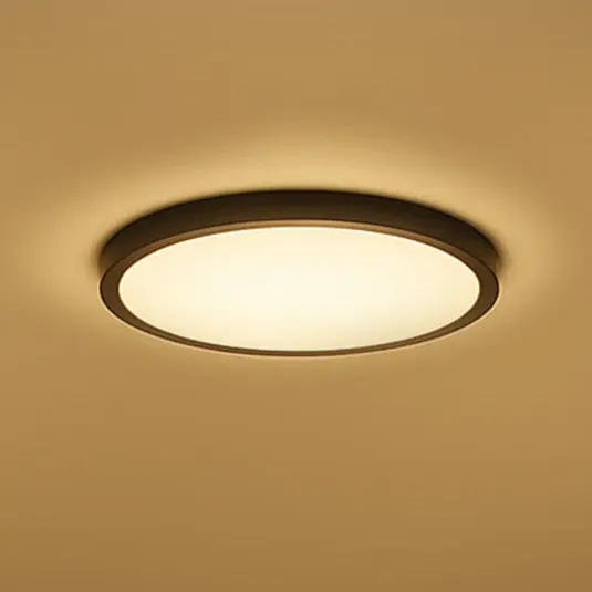 Calex Smart LED mennyezeti lámpa HALO Ø 30 cm fekete IP54 RGB CCT Legkelendőbb