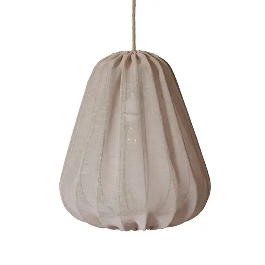 Kihagyhatatlan ajánlat PR Home lógó világítás Sienna, bézs, magasság 45 cm, szövet