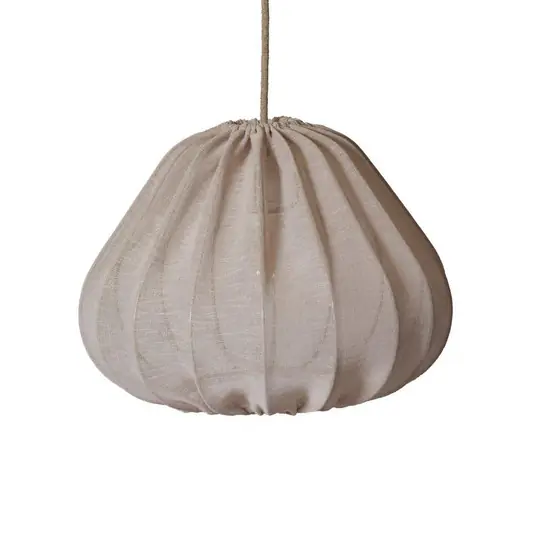 Újdonság PR Home lógó világítás Sienna, bézs, magasság 28 cm, szövet