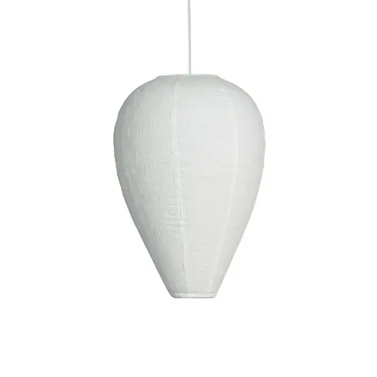 Szezonális akció PR Home Verona lógó világítás, fehér, Ø 35 cm, szövet, E27-LED