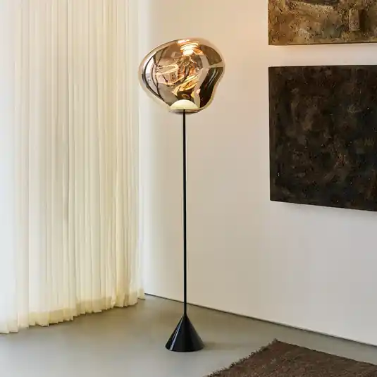 Tom Dixon LED álló lámpa Melt Cone Slim, rézszínű, Euro Utolsó esély
