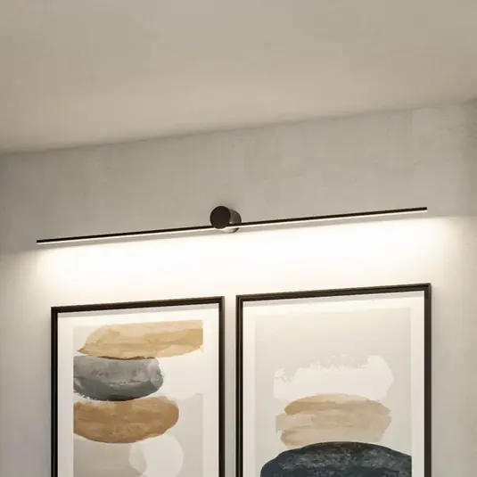 Olcsóbb Paulmann LED fali világítás Sava, fekete, 230 cm, IP44