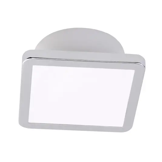 LightMe Aqua Uno mennyezeti világítás, 11 x 11 cm, króm, IP44 Azonnali szállítás