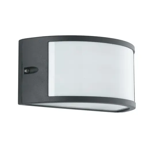 Exkluzív ajánlat Austin kültéri fali lámpa, fekete, szélesség 25 cm, fém, IP54