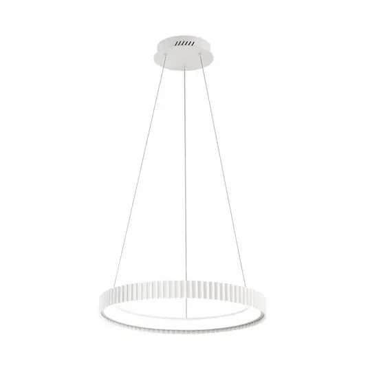 Niike LED függő lámpa, fehér, Ø 50 cm, fém, CCT Gyors szállítás