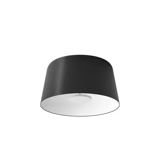 Rendeld meg most LED mennyezeti világítás Delfi_S, fekete, Ø 45 cm, fém