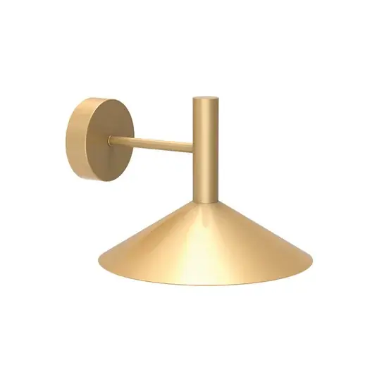 Vedd meg most Marsi LED fali lámpa, arany színű, Ø 25 cm, fém