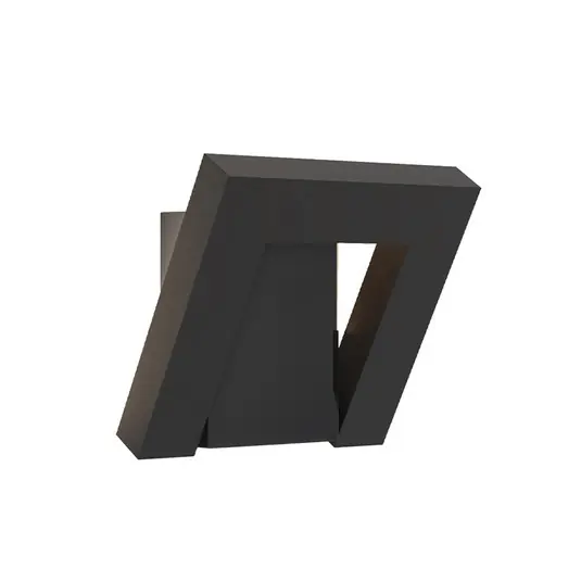 Népszerű LED kültéri fali világítás Siena, sötét szürke, magasság 28 cm, fém