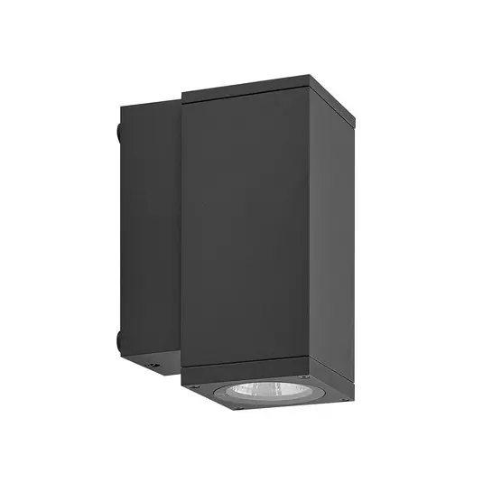 Bestseller LED kültéri falilámpa ShoreLine Pro Square, sötét szürke, 830/840