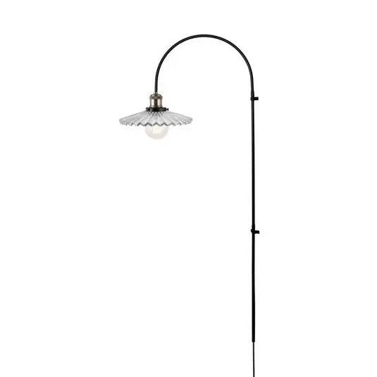 Nézd meg most Globen Lighting COBBLER fali világítás, átlátszó, magasság 150 cm