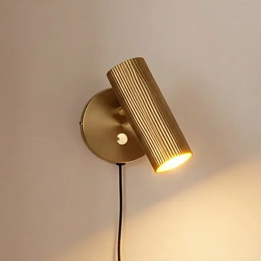 Globen Lighting Hubble fali világítás, csiszolt sárgaréz Prémium
