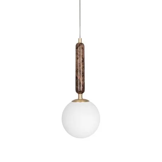 Globen Lighting Torrano függő világítás, barna, Ø 15 cm Kedvezmény