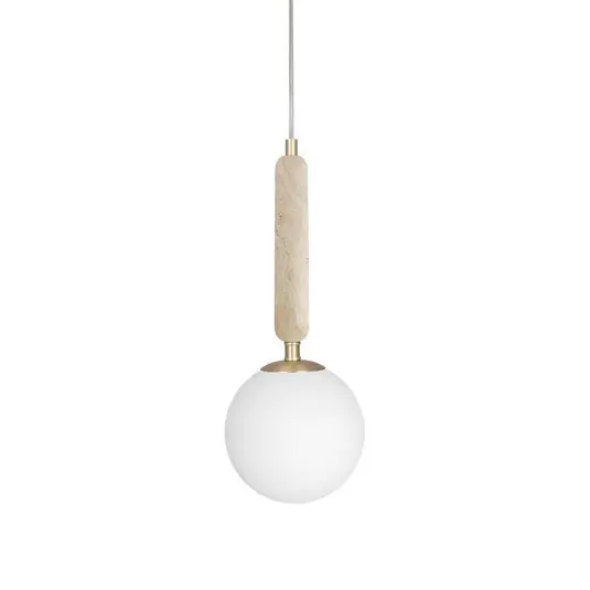 Exkluzív ajánlat Globen Lighting Torrano függő világítás Ø 15 cm travertin