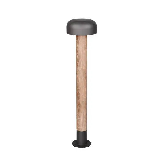 Legnépszerűbb FRASER ösvény világítás, faoptikájú, magasság 85 cm, fém, IP54