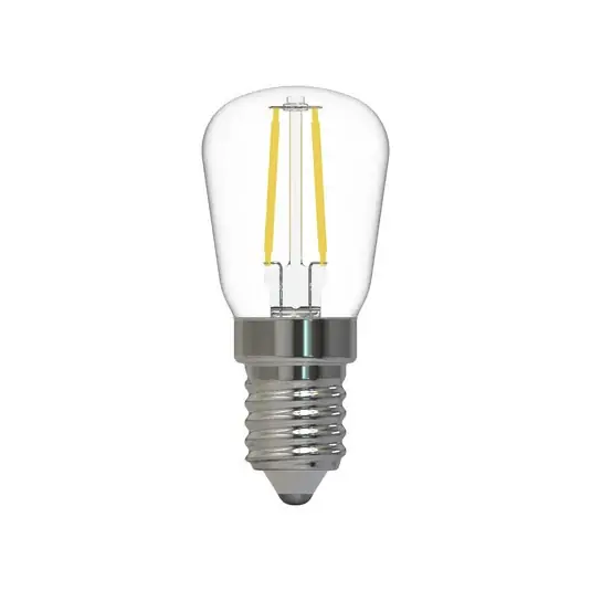 Kiárusítás PRIOS LED izzó E14 ST26, 1,5 W, 2 700 K, üveg