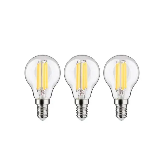 Paulmann Eco-Line LED csepp alakú izzók, E14, 3 darabos szett, 2,5 W, 3000 K, Szuper ajánlat