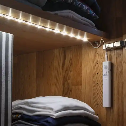 Kiárusítás Paulmann LED csík, 1 m, fehér, 3000 K, érzékelő, 2 W