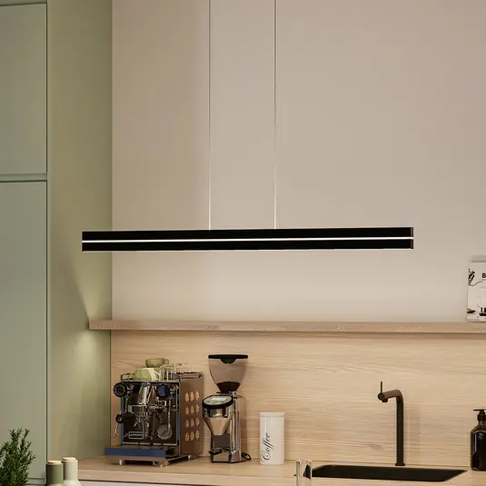 Paulmann Raiko LED függő lámpa, fekete, 100 cm, RGBW, dimmelhető Azonnal elérhető