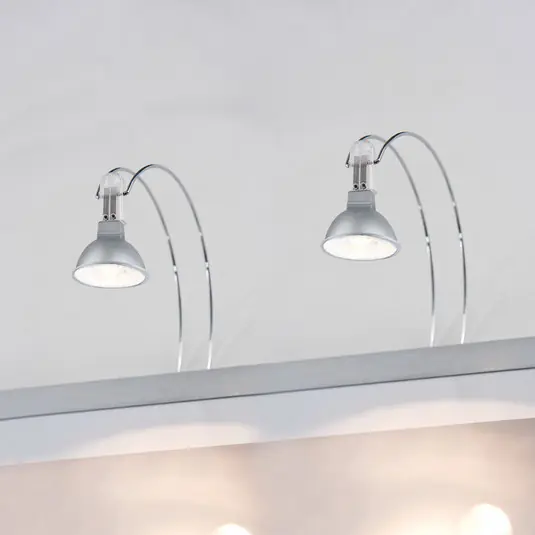 Paulmann Galeria tükör lámpa, króm, 30 cm, 2 db-os szett, GU5.3 Újdonság