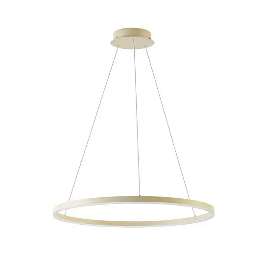 Arcchio Albiona LED lógó világítás, bézs, 1 gyűrű, Ø 80 cm Exkluzív ajánlat