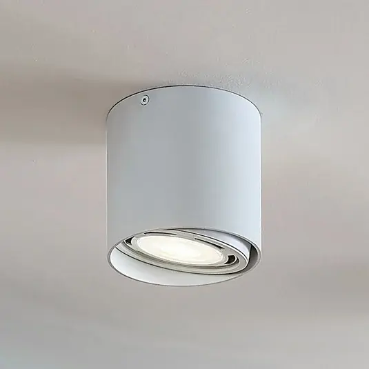 Arcchio mennyezeti spotlámpa Mabel, Ø 13 cm, fehér, fém, GU10 Gyors kiszállítás