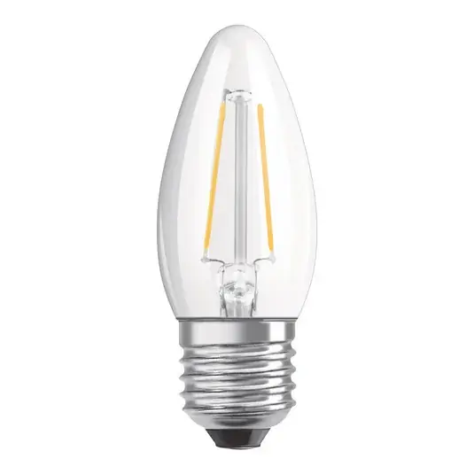 OSRAM LED gyertya lámpa E27 4W meleg fehér dimm Kedvezmény