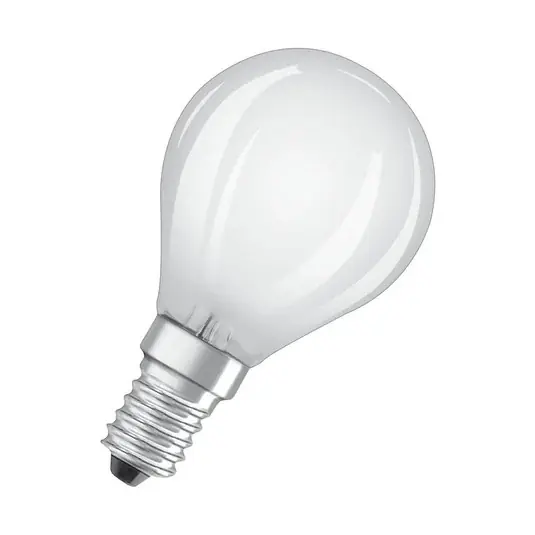 Akciós ár OSRAM LED csepp lámpa E14 5.9W 840 matt fényerősségű, fényerőszabályozható