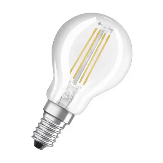 OSRAM LED lámpa E14 Classic P 5,5W 2700K átlátszó Expressz kézbesítés