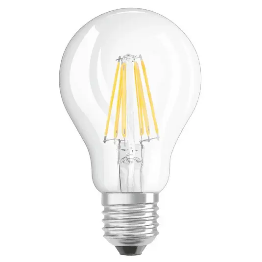 Alacsony ár OSRAM LED lámpa E27 7W meleg fehér GLOWdim világos