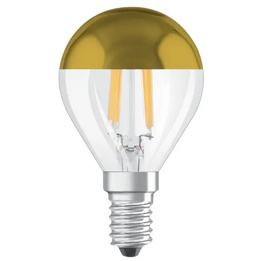 OSRAM LED lámpa E14 Mirror CLP arany 4W 2,700K Nézd meg most