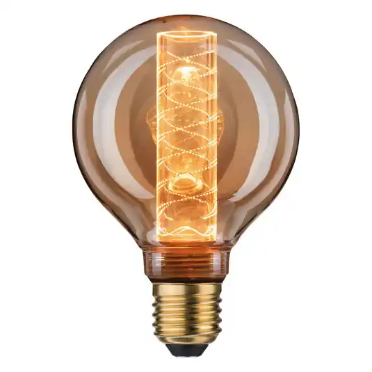 Vásárlói kedvenc LED üveglámpa E27 4W G95 Belső izzó spirál mintázat