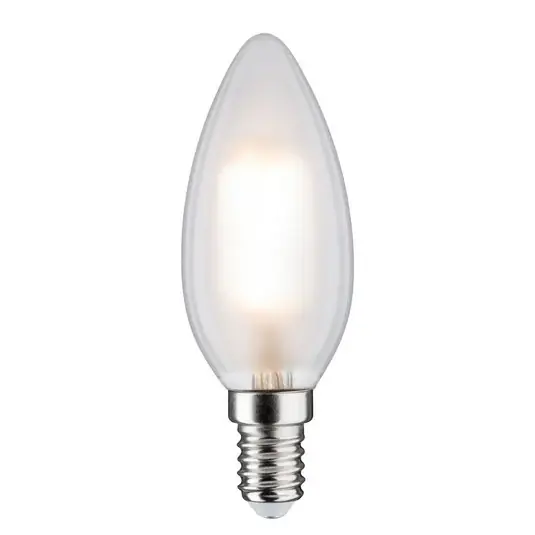 Alacsony ár LED gyertyaizzó E14 5W 2,700K matt, fényerőszabályozható